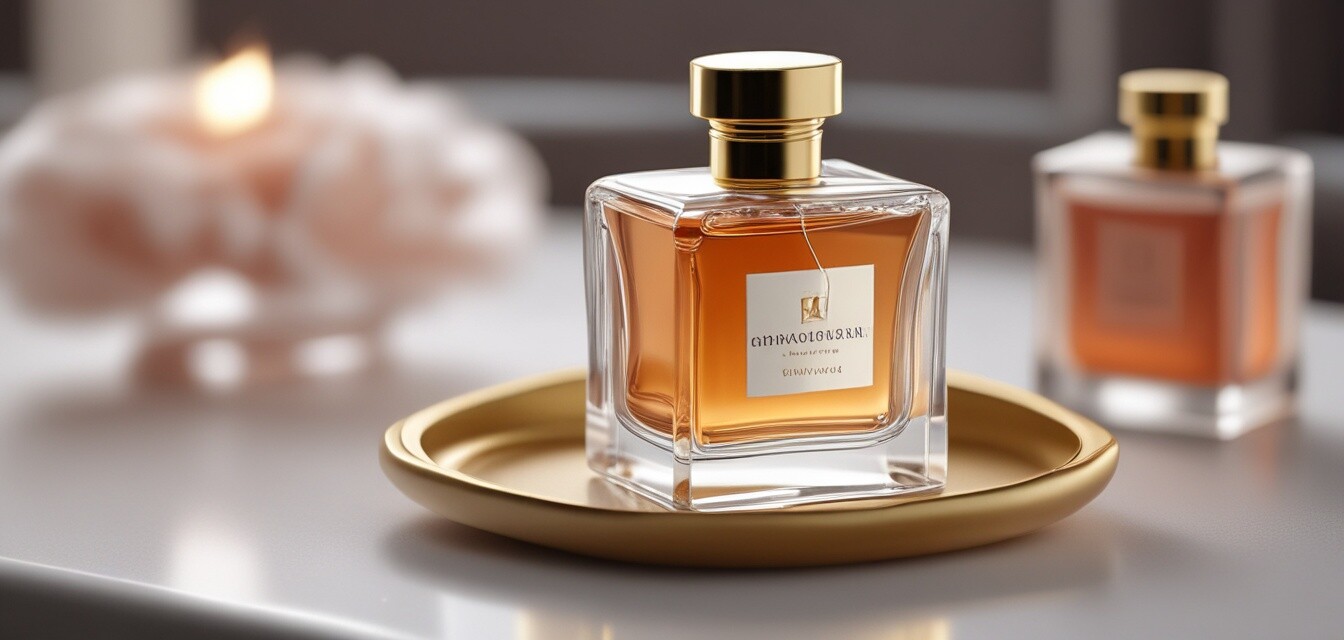 Luxury ambiance with fragrance ingredients