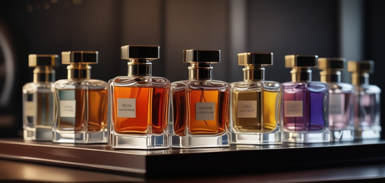 Elegant perfume storage