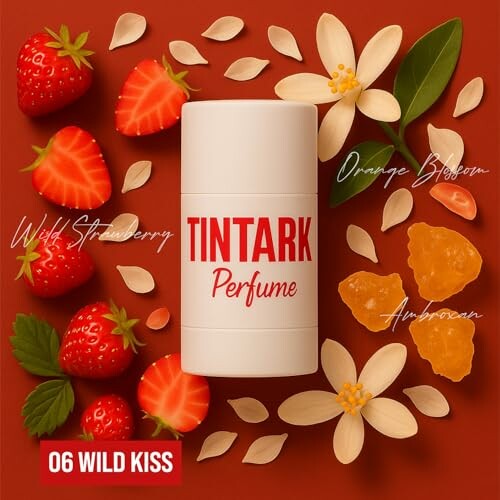 Parfum Tintark avec fraises, fleurs d'oranger et ambroxan.
