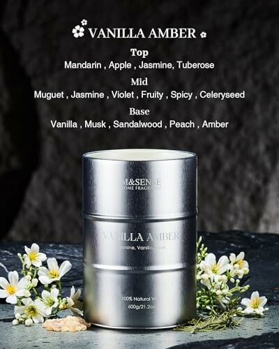 Bougie parfumée M&SENSE